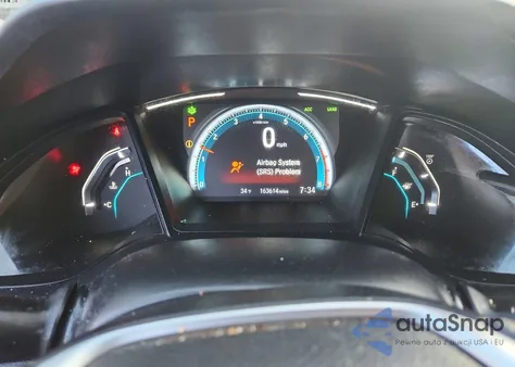 2019 Honda Civic Lx z USA, uszkodzony, nr VIN 2HGFC2F6XKH525530